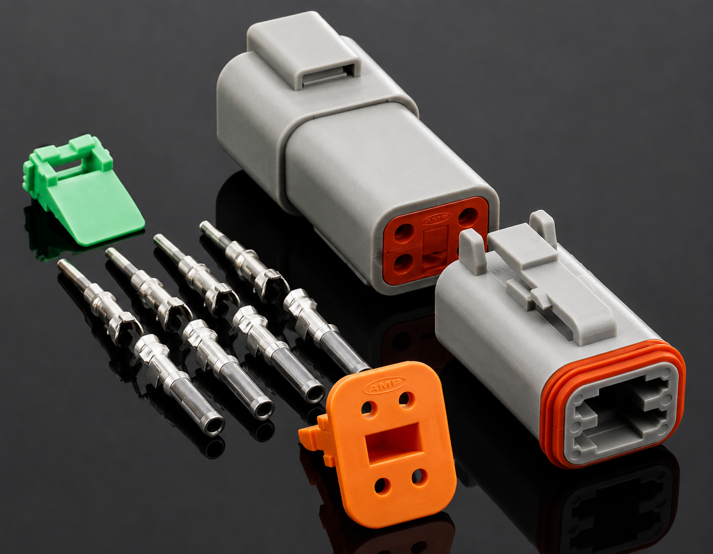 Connecteur Deutsch DT 13A — Étanche & Anti-vibration