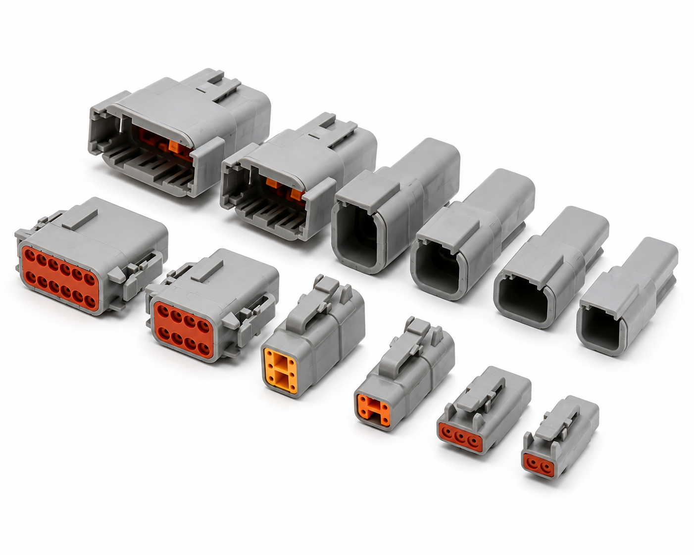 Connecteur Deutsch DTM 7.5A — Étanche & Anti-vibration