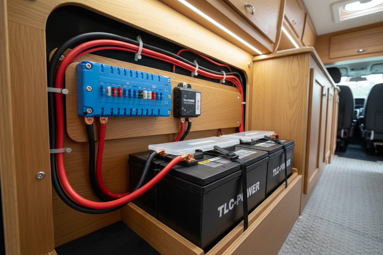 Câblage 12V pour van aménagé : guide complet pour une installation sécurisée