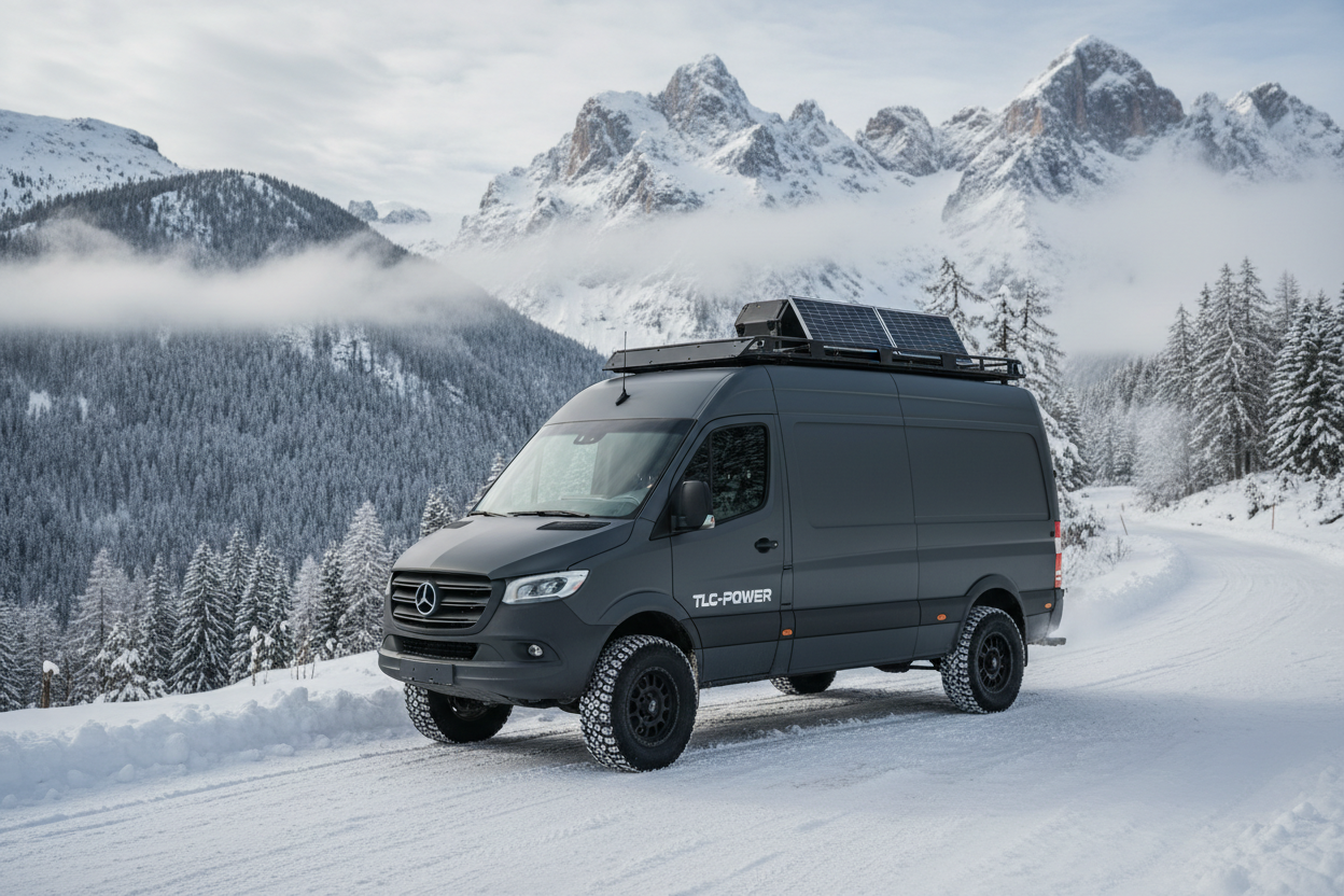 Van aménagé en hiver : comment gérer son électricité par grand froid ?