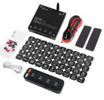 Panneau de commande 4 interrupteurs