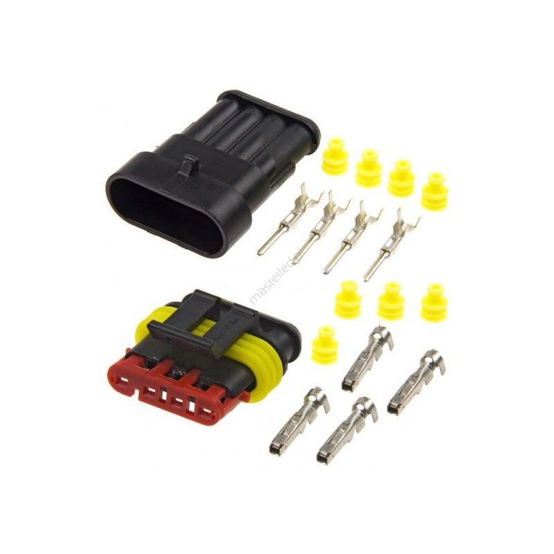 Connecteur AMP Superseal 1.5 — Étanche & Anti-vibration
