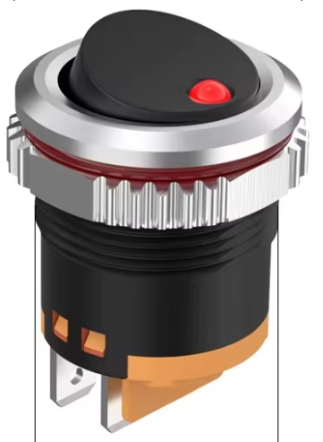 Interrupteur à bascule 22mm 12V/24V IP65